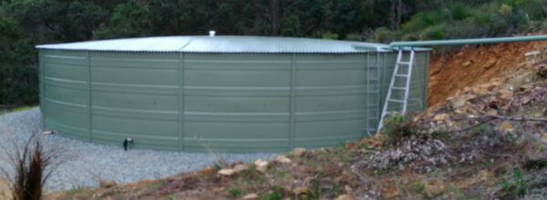 Dobson Excavations Water Tanks Water Tank Pad Installation