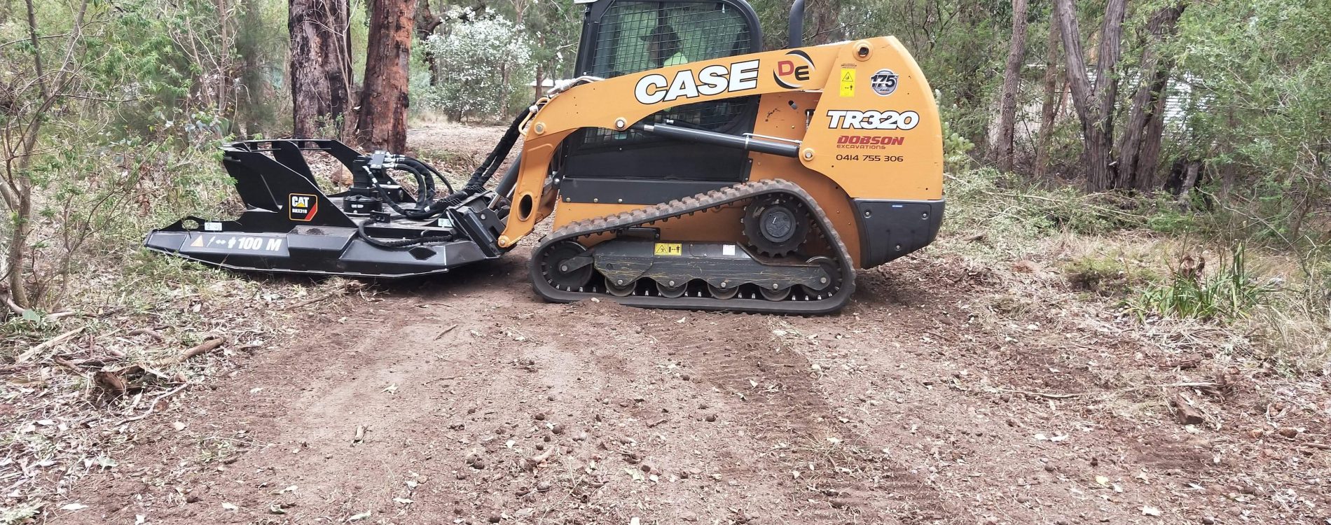 Slasher-Brush Cutter Hire with Bobcat