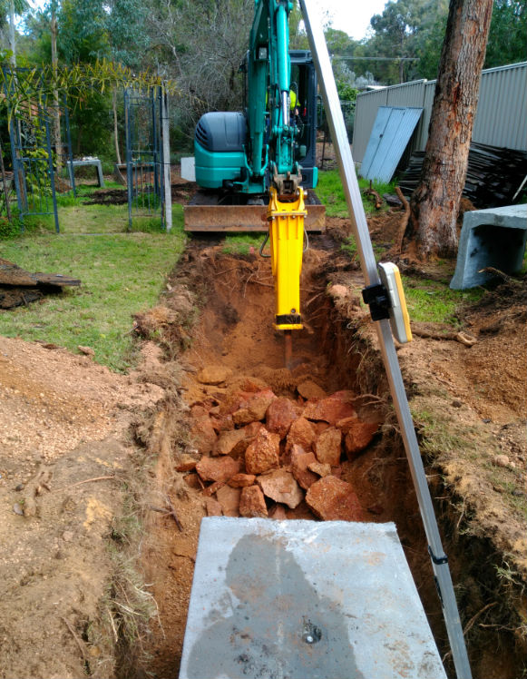 Excavating Rock with a Rock Hammer PerthBoddington Dwellingup