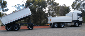 Dobson Excavations Perth Excavation Earthmoving Equipment Truck and Dog-Hire