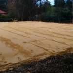 Dobson Excavations Sand Pad Construction and Set-up