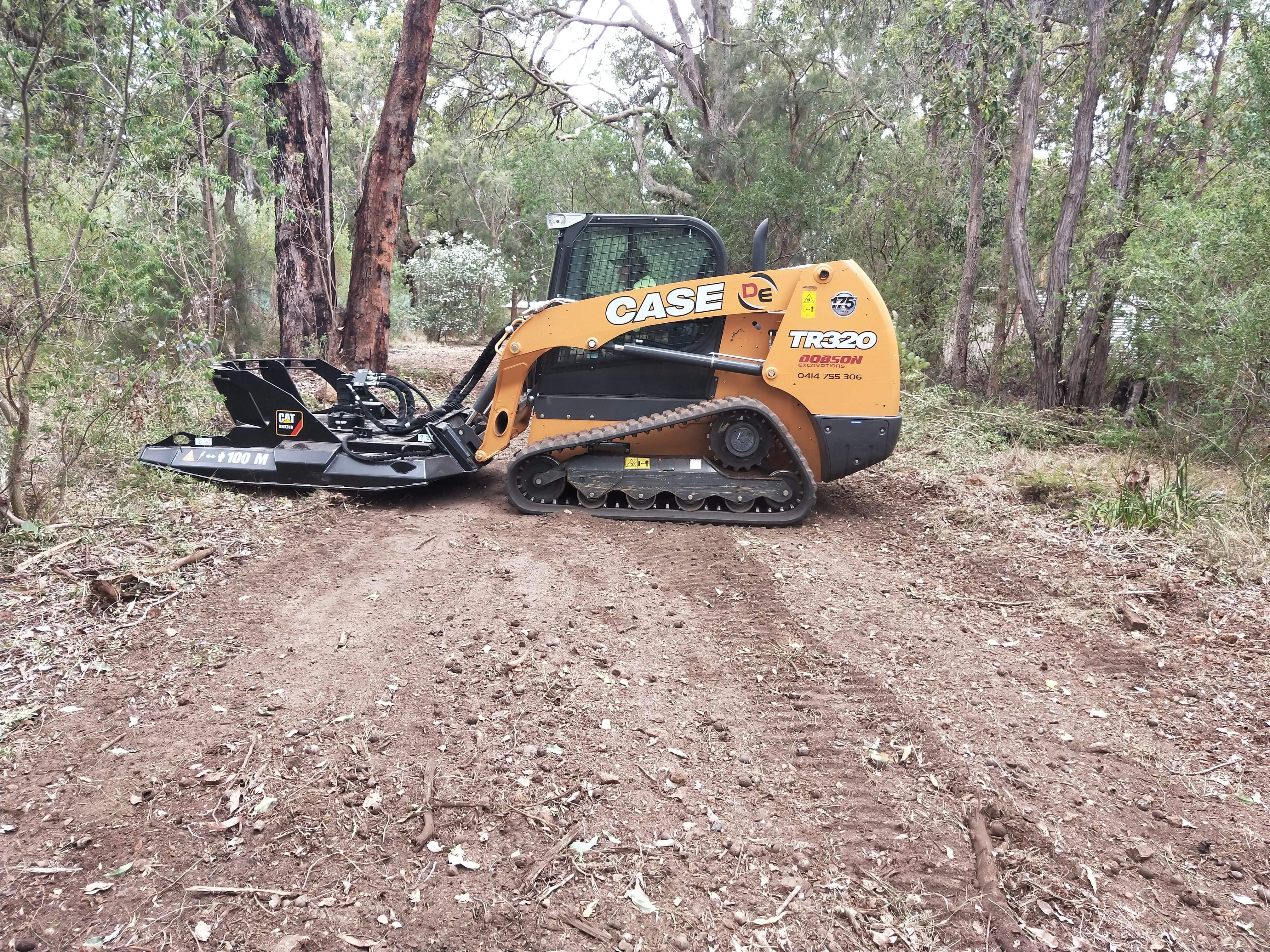 Slasher-Brush Cutter Hire with Bobcat