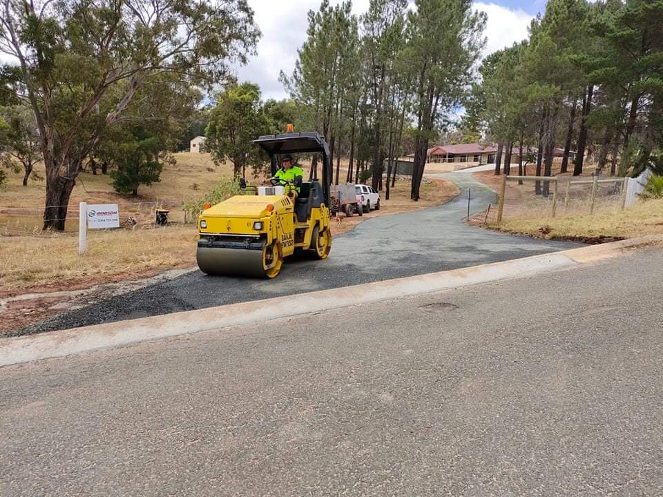 Reasons for Using a Roller in Driveway Construction Dobson Excavations