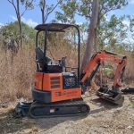 mini 2 tonne excavator
