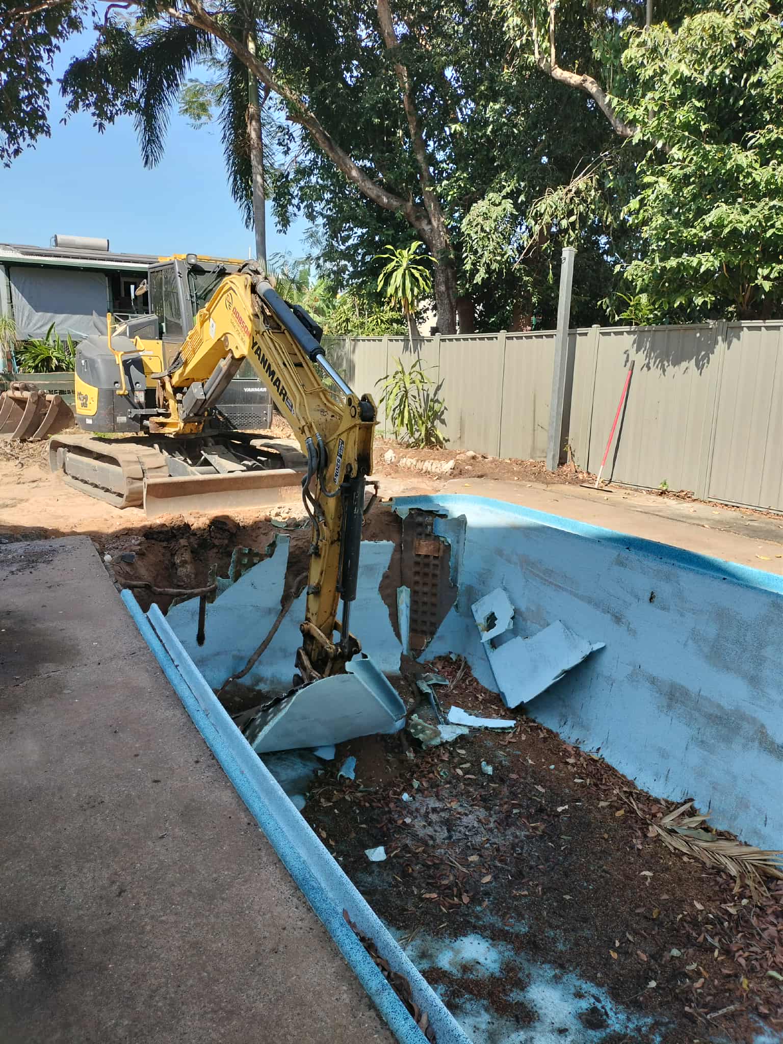 Pool excavation Darwin - Dobson Excavations